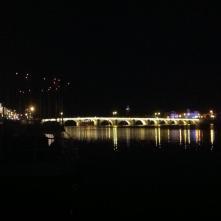 Bron över floden Saone