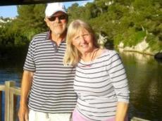 Vår första kväll på Menorca Vår första kväll på Menorca