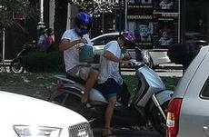 Campinggas kräver Vespa