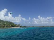 Kitesurfing