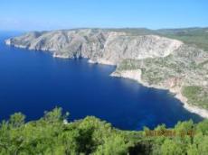 Zakynthos västra kust