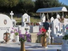Kyrkogård på Kalamos