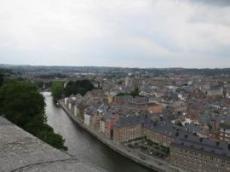 Här möts floderna La Meuse och La Sambre