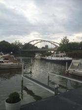 Ofelia ligger på marina yachthafen Hannover