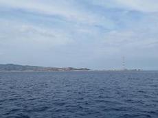 Messinasundet ifrån norr